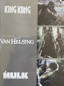 DVD NEW: Hulk + Van Helsing + Hulk - Triple Action/Adventure Monster Fantasy - Picture 1 of 2