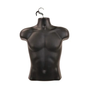 SSWBasics Male Molded Black Shirt Form - Fits Men's Size S-L (T Shirt Form) - Bild 1 von 2