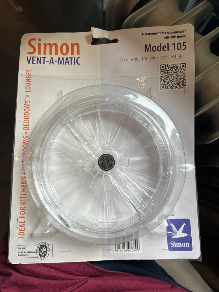 simon vent-A-matic 106 non electric window ventilator - Image 1 of 1