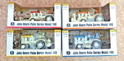 ERTL John Deere Patio Series Precision 140 Lawn Tractor Set 1/16 Scale - Image 1 of 4