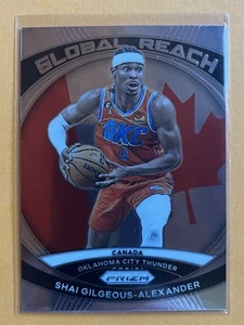 2023-24 Panini Prizm Shai Gilgeous-Alexander Global Reach - Bild 1 von 2
