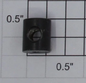 Lionel 2460-19 Black Crane Boom Elevating Nut (25) - Picture 1 of 2