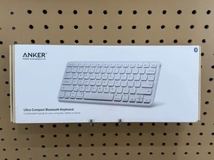 Anker Ultra Compact Bluetooth Keyboard (A7721, White) - Picture 1 of 2