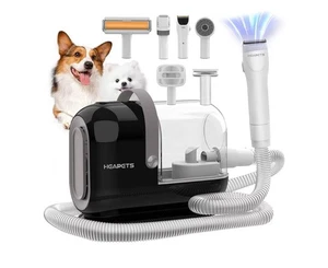 HEAPETS Kit de Aspiradora para Acicalamiento Perro 3L Aspiradora Eléctrica con 7 Herramientas, Bajo Ruido Negro - Imagen 1 de 8