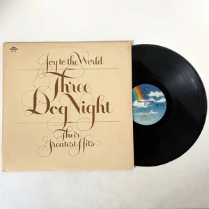 Three Dog Night Joy To The World Their Greatest Hits 1974 LP MCA 1466 Vinyl CRC - Foto 1 di 10
