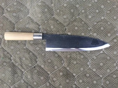 Aritsugu Deba King Size JN17D55  High Carbon Japanese Chef Kitchen Knife 430 mm. - Image 1 of 4