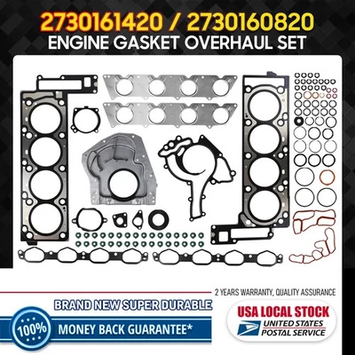 For 2007-11 Mercedes-Benz S550 5.5L Engine Overhaul Rebuilding Gasket Seals Kit - Image 1 of 4