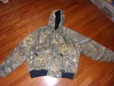 Liberty Rugged 户外装备 Realtree 迷彩绝缘防水狩猎夹克 XL — 第 1/4 张图片