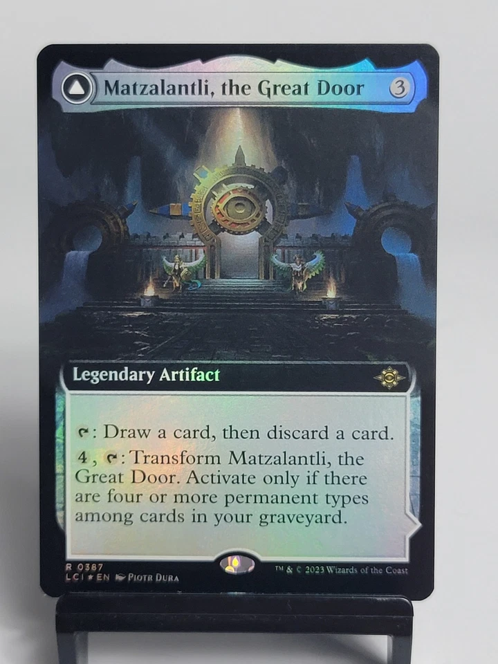 MTG - Lost Caverns of Ixalan - Matzalantli, the Great Door - Extended Art - FOIL - Image 1 of 1