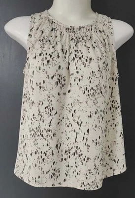 Top Simply Vera Vera Wang XXL 2XL Elegante Pullover Abstracto Sin Mangas Sin Planchar S Foto 1 de 4