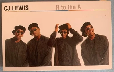 Cj Lewis R To the A cassette UK MCA 1995 cassette single in card outer slip case - Image 1 of 3