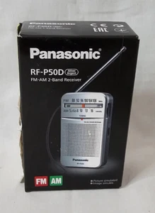 Panasonic RF-P50DEG Taschenradio UKW Silber - Bild 1 von 1