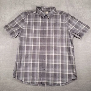 5.11 Tactical Plaid Shirt Short Sleeve Snap Up Outdoor Casual Large - Picture 1 of 10