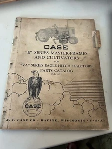 Case E Serie Meisterrahmen und Grubber Teilekatalog RI 231 - Bild 1 von 2