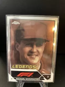 2023 Topps Chrome Formula 1 F1 #199 Michael Schumacher - Picture 1 of 3
