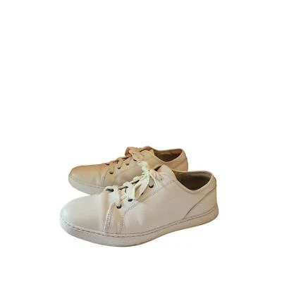 Zapatos FitFlop Christophe de cuero caído blancos talla 10 precio de venta sugerido por el fabricante 130 USD Foto 1 de 4