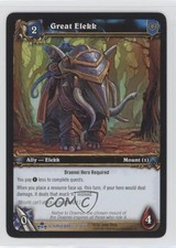 2009 World of Warcraft TCG: Scourgewar Great Elekk #134 2ic