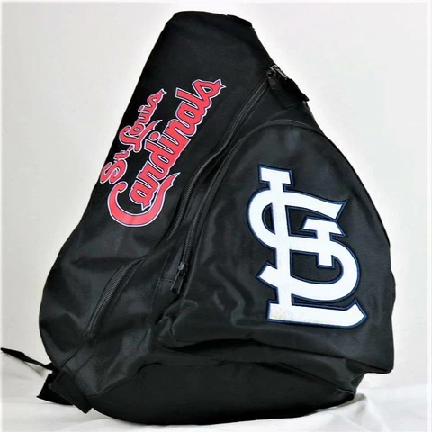 Saint Louis Cardinals Officially Licensed MLB Slingback Backpack White Cover
