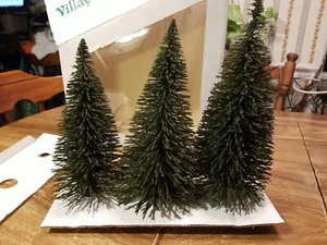 Department 56 Ponderosa Pines Village Trees #52607 Snow Village Dickens Large - Picture 1 of 2