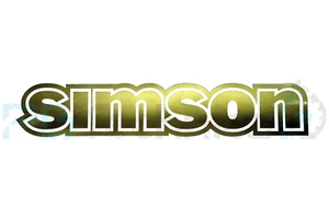 2x Aufkleber Tank Simson S51 S50 S70 S53 S83 Gold Metallic 10 cm V2 - Bild 1 von 1