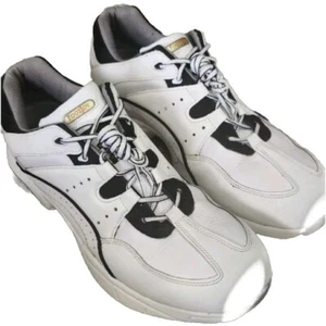 FootJoy Mens Superlites Golf Shoes White Black 56732 Lace Up Leather Size 13 M - Picture 1 of 9