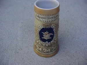 Vintage ANHEUSER BUSCH INC. STEIN THE WORLDS RENOWNED, THE WORLDS LARGEST, - Picture 1 of 4