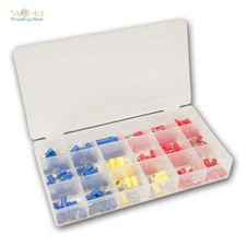 Capicorda Assortimento, 175-teilig IN Set Con Box, Kfz-Crimp-Steckverbinder Neu