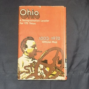 Vintage 1978 Ohio Official State Highway Department Road Map (Karte 2) - Bild 1 von 3