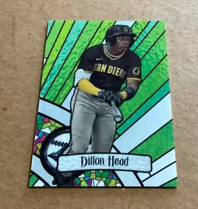 2023 Bowman Draft Dillon Head Bowman Glass #BGA-12 San Diego Padres - Picture 1 of 2