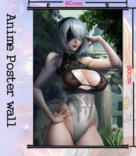 Anime Nier automata 2B HD Print ART Poster Wall Scroll Home Decor 60X90cm #181