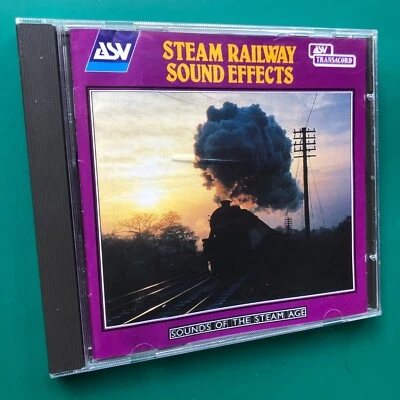Handford STEAM RAILWAY SOUND EFFECTS CD Express Passenger Freight Trains FX RARE Foto 1 de 4