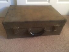 Vintage Military Trunk Carry-On Locker With Keys