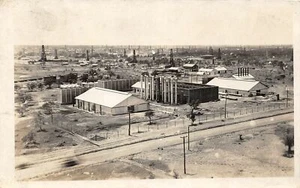 F92/ Occupational RPPC Postcard c1910 Oil Wells Refinery 14 - Picture 1 of 4