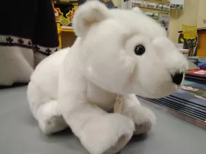 TRUDI PELUCHE 2513-029 - POLAR BEAR WWF OASI - ORSO POLARE 35 CM - Foto 1 di 1