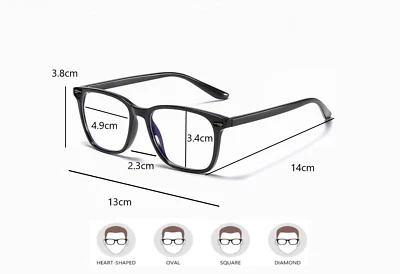 GENERISE BLAULICHT BLOCKIERENDE BRILLE BLENDSCHUTZ ERMÜDUNG UV FILTER COMPUTER GAMING LESEN