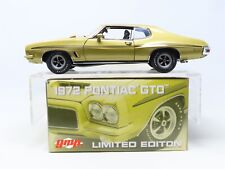 1:18 Scale GMP #8045 Limited Edition Diecast Model Car Gold 1972 Pontiac GTO 