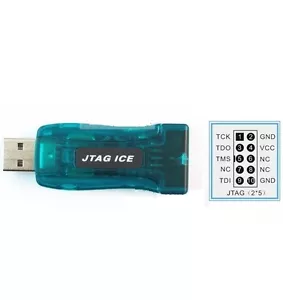 1PCS AVR USB Emulator debugger programmer JTAG ICE for Atmel NEW - Picture 1 of 5