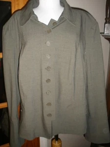 Lane Bryant size 28 Hunter Green Blazer (C3) - Picture 1 of 3