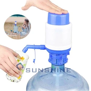 5 Gallon Bottled Drinking Water Pump Hand Press Removable Manual Dispenser Tool - Picture 1 of 12