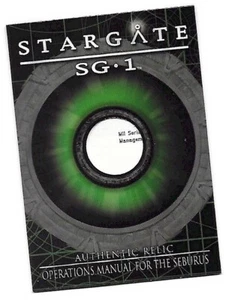 Stargate SG-1 Season 8 (Eight) - R14 "Operations Manual" Relic Card #141/420 - Picture 1 of 3