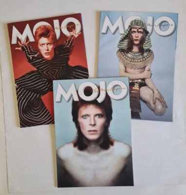 3 Mojo Magazine Exclusive Subscriber Cover Issue 334 344 353 David Bowie 2021-23 - Image 1 of 4