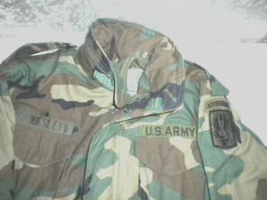 ARMY M65 FELDJACKE WOODLAND CAMO FIELD JACKET PARKA SMALL-XSHORT - Bild 1 von 7
