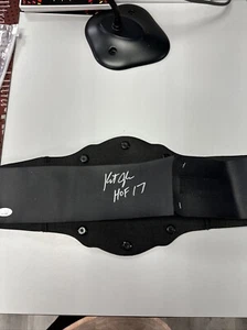Kurt Angle Signed Intercontinental Champion Replica Plastic Toy Belt HOF 17 JSA - Picture 1 of 2