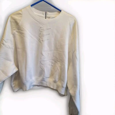 Sudadera para mujer Nike XXL manga de cuero cremallera trasera 54x21 Foto 1 de 4