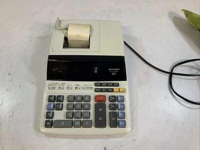 SHARP EL-1197P III 12-DIGIT 2-COLOR ELECTRNIC PRINTER-H1C - Image 1 of 4