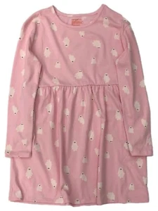 Cat & Jack Girls Long Sleeve Pink Dress With Ghost Print XS(4/5). - Picture 1 of 5