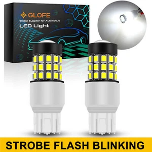 7440 7443 Strobe Flash LED Backup Reverse Light Bulb for Ford Explorer 2013-2020 - Picture 1 of 11