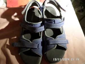 Comfort Schuh Helvesko Damen Sandalen, Gr. 41, mit Klettverschluss - Bild 1 von 4