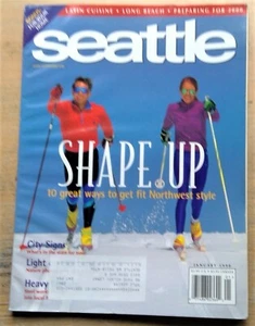 Seattle magazine January 1998 Shaping Up Art Wolfe Photography Seattle Signs - Imagen 1 de 7