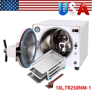 18L Dental Lab Medical Autoclave Steam Sterilization Automatically Equipment - Picture 1 of 11